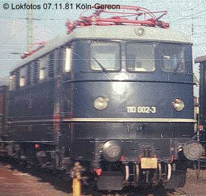 Kein weiteres Foto der Lok 002 vorhanden