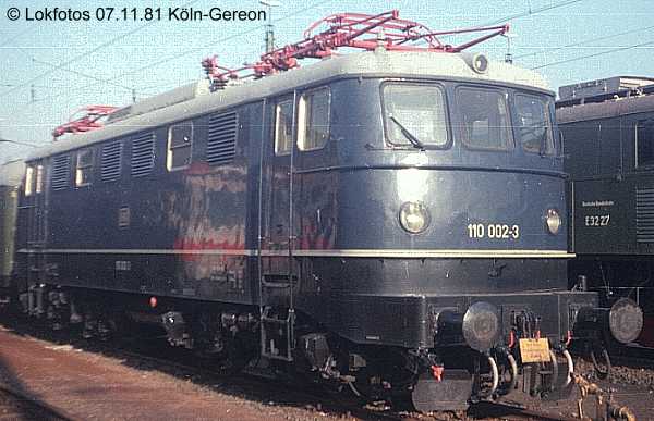 Kein weiteres Foto der Lok 002 vorhanden