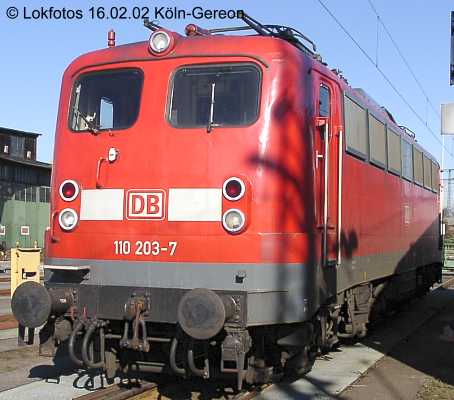 Kein weiteres Foto der Lok 203 vorhanden