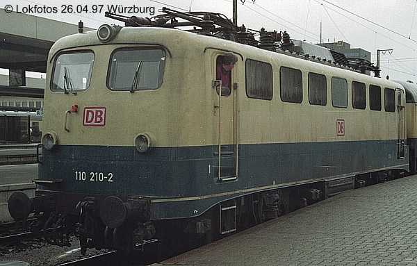Kein weiteres Foto der Lok 210 vorhanden