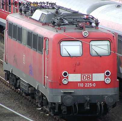 Kein weiteres Foto der Lok 225 vorhanden