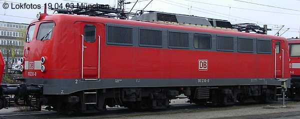 Kein weiteres Foto der Lok 230 vorhanden
