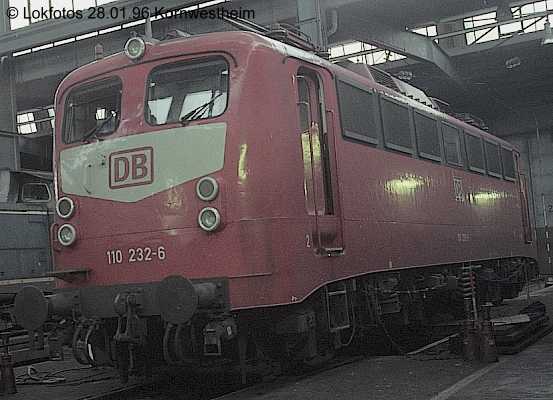 Kein weiteres Foto der Lok 232 vorhanden