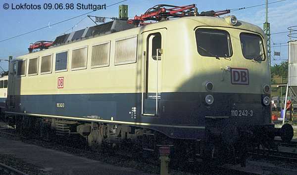 Kein weiteres Foto der Lok 243 vorhanden