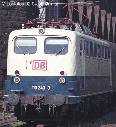 Kein weiteres Foto der Lok 243 vorhanden