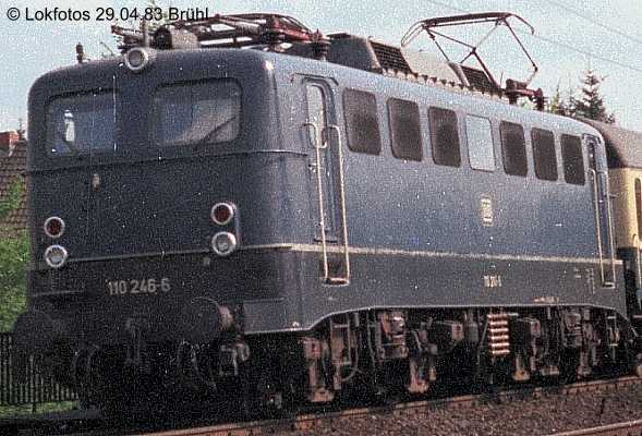 Kein weiteres Foto der Lok 246 vorhanden