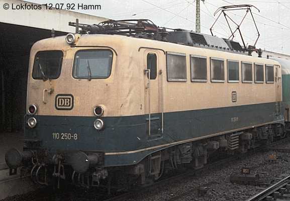 Kein weiteres Foto der Lok 250 vorhanden