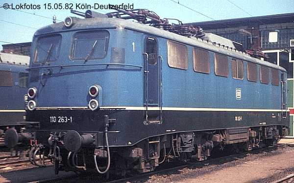 Kein weiteres Foto der Lok 263 vorhanden
