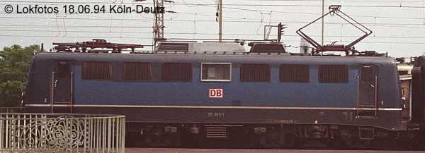 Kein weiteres Foto der Lok 263 vorhanden