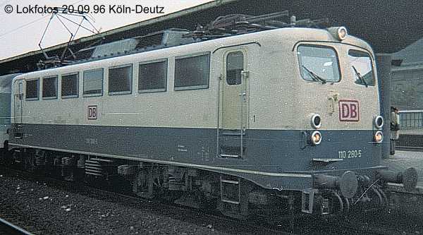 Kein weiteres Foto der Lok 280 vorhanden