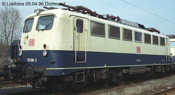 Kein weiteres Foto der Lok 286 vorhanden