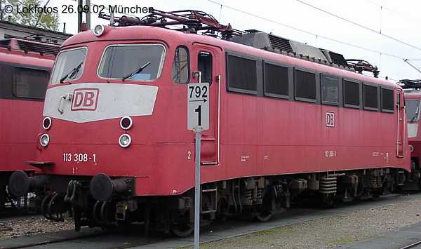 Kein weiteres Foto der Lok 308 vorhanden