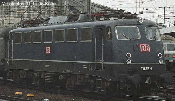 Kein weiteres Foto der Lok 315 vorhanden