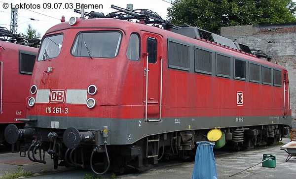 Kein weiteres Foto der Lok 361 vorhanden