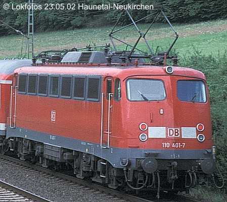 Kein weiteres Foto der Lok 401 vorhanden