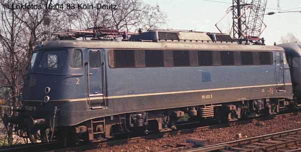 Kein weiteres Foto der Lok 402 vorhanden