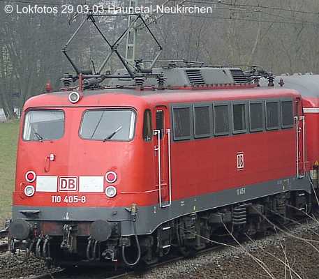 Kein weiteres Foto der Lok 405 vorhanden