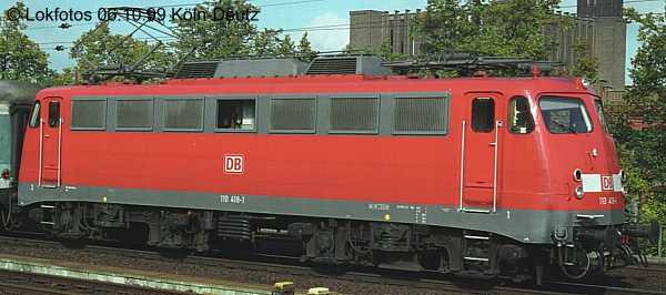 Kein weiteres Foto der Lok 418 vorhanden