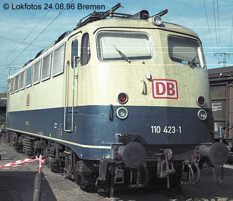 Kein weiteres Foto der Lok 423 vorhanden