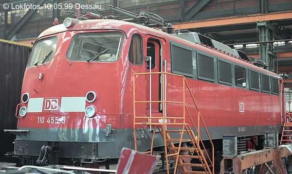 Kein weiteres Foto der Lok 455 vorhanden