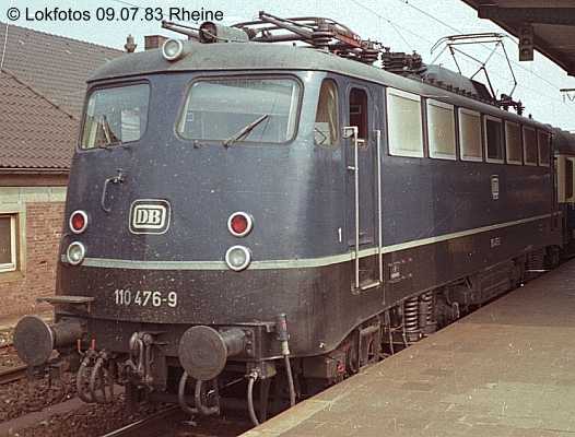 Kein weiteres Foto der Lok 476 vorhanden