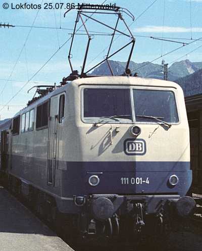 Kein weiteres Foto der Lok 001 vorhanden