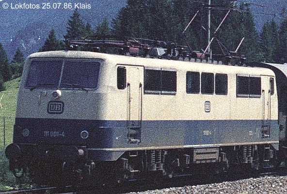 Kein weiteres Foto der Lok 001 vorhanden