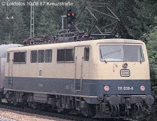 Kein weiteres Foto der Lok 038 vorhanden
