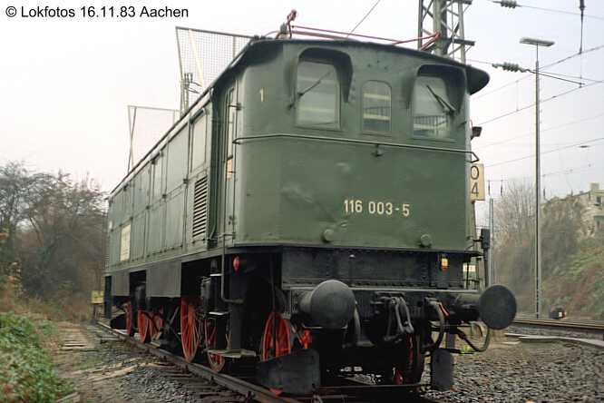 Kein weiteres Foto der Lok 003 vorhanden