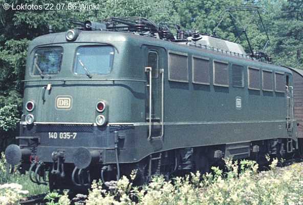 Kein weiteres Foto der Lok 035 vorhanden