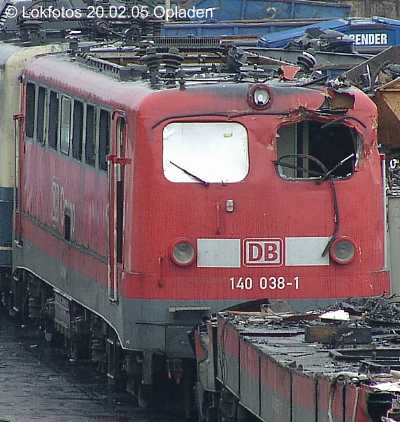 Kein weiteres Foto der Lok 038 vorhanden