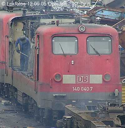Kein weiteres Foto der Lok 040 vorhanden
