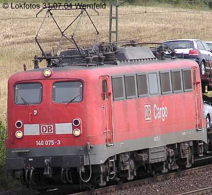 Kein weiteres Foto der Lok 075 vorhanden