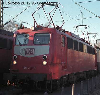 Kein weiteres Foto der Lok 210 vorhanden