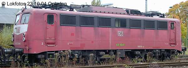 Kein weiteres Foto der Lok 210 vorhanden