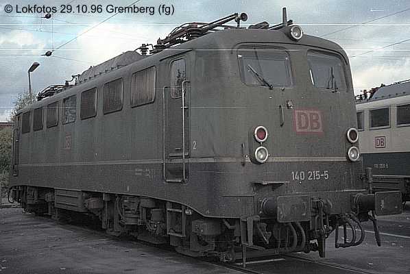 Kein weiteres Foto der Lok 215 vorhanden