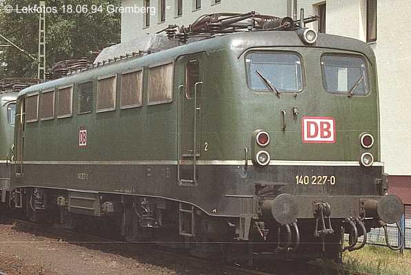 Kein weiteres Foto der Lok 227 vorhanden