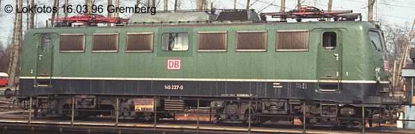 Kein weiteres Foto der Lok 227 vorhanden
