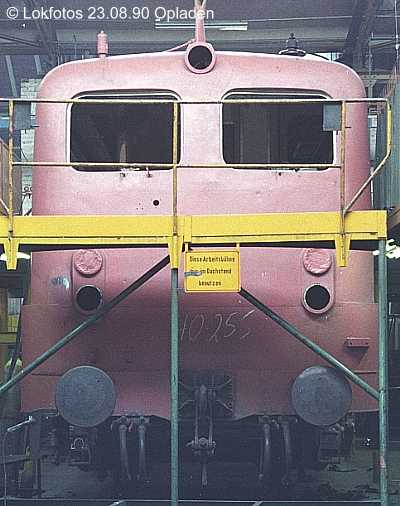 Kein weiteres Foto der Lok 255 vorhanden