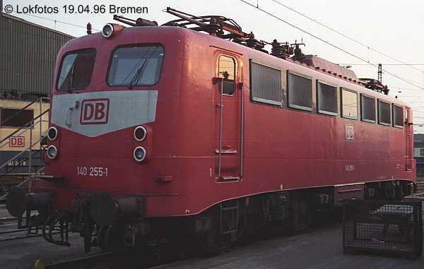 Kein weiteres Foto der Lok 255 vorhanden