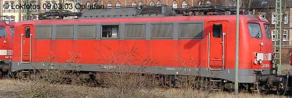 Kein weiteres Foto der Lok 291 vorhanden