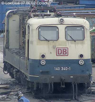 Kein weiteres Foto der Lok 340 vorhanden