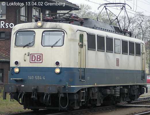Kein weiteres Foto der Lok 584 vorhanden