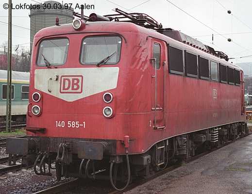 Kein weiteres Foto der Lok 585 vorhanden