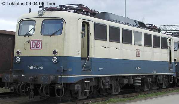 Kein weiteres Foto der Lok 705 vorhanden