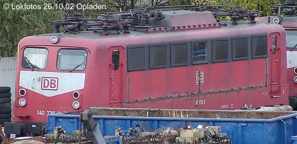 Kein weiteres Foto der Lok 736 vorhanden