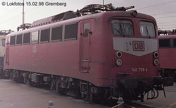 Kein weiteres Foto der Lok 739 vorhanden