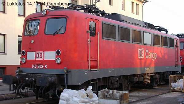 Kein weiteres Foto der Lok 803 vorhanden
