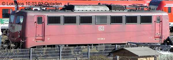 Kein weiteres Foto der Lok 826 vorhanden