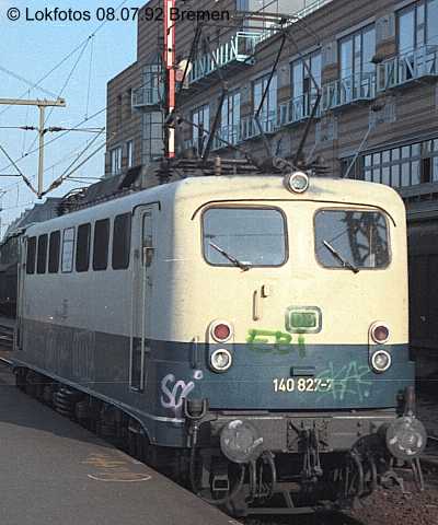 Kein weiteres Foto der Lok 827 vorhanden